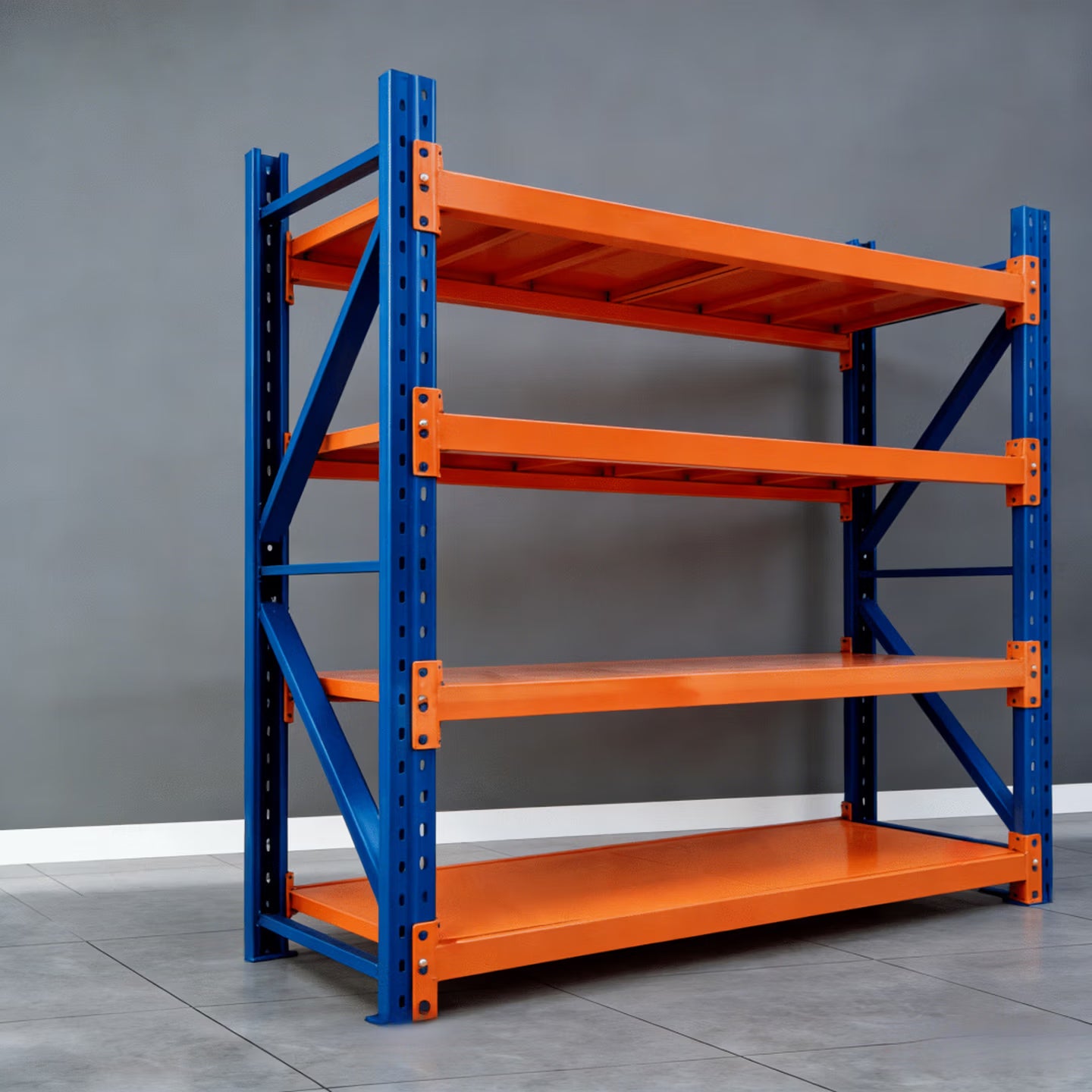 Longspan Heavy Duty Garage shelf 2m*2m*0.6m 300kg per layer