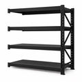 Black Heavy Duty Shelving Add-On Bay | 2m & 1.5m | 200kg per Shelf