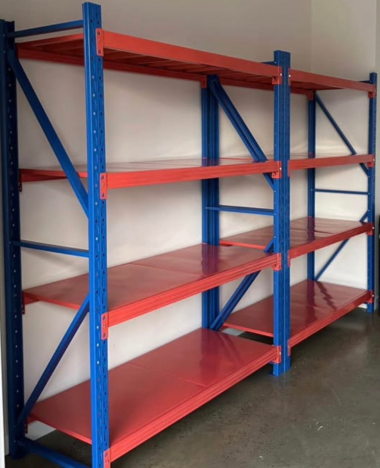 Heavy Duty Garage Shelves | 2m×2m×0.6m | 200kg Per Layer