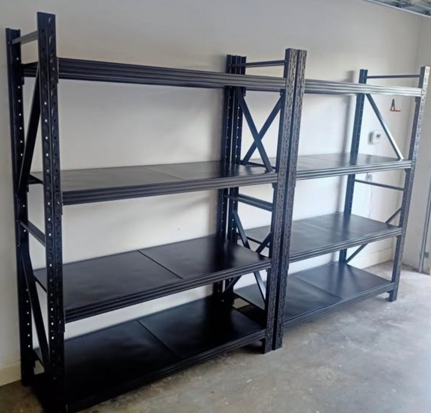 Heavy Duty 4-Tier Storage Rack | 800kg Capacity | Commercial & Home Use