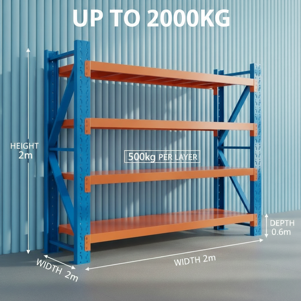 顶部UP TO 2000KG标注
